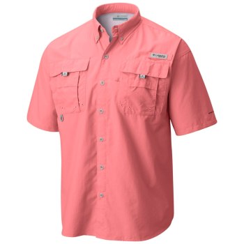 Columbia PFG Bahama II Short Sleeve, Camisa Rosas Para Hombre | 487162-QWX